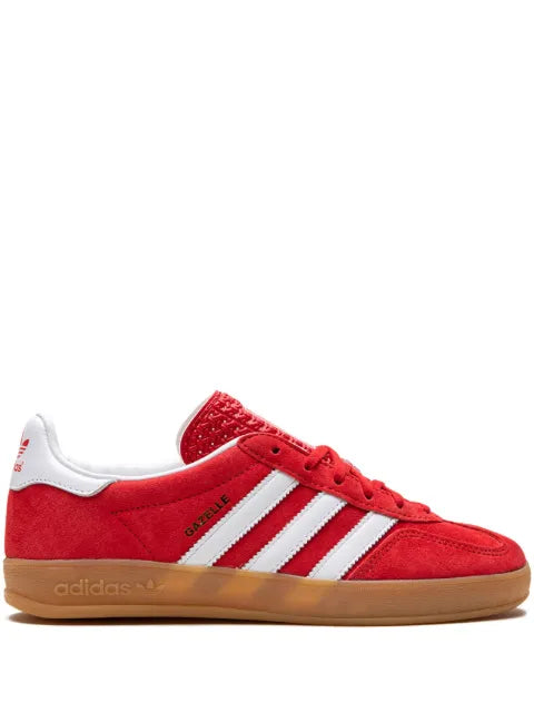 adidas Gazelle Indoor "Scarlet/Cloud White" sneakers