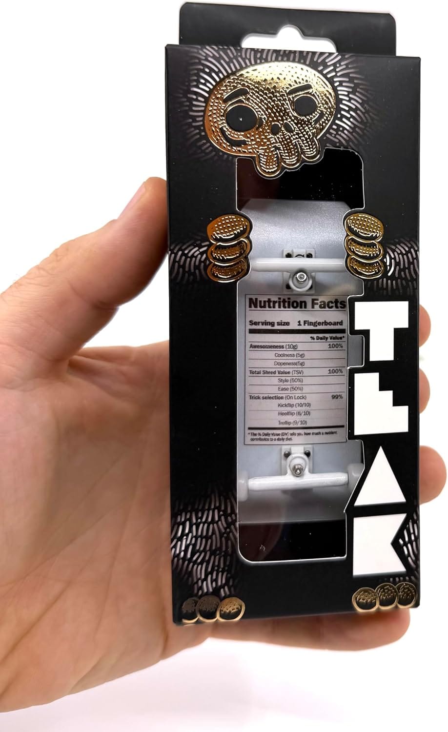 34mm Gen2 Fingerboard Complete - "Nutrition Facts" Edition