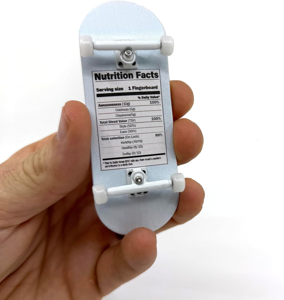 34mm Gen2 Fingerboard Complete - "Nutrition Facts" Edition