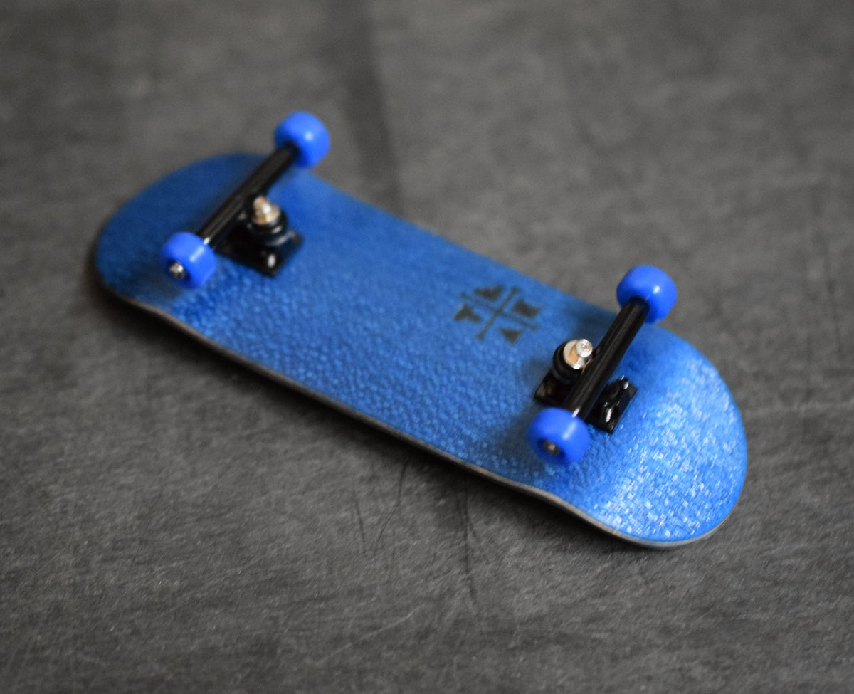 32mm Prolific Gen2 Fingerboard Complete - "Midnight Blues" Colorway - Gen2 Prodigy Trucks + Pro Duro Bubble Bushings