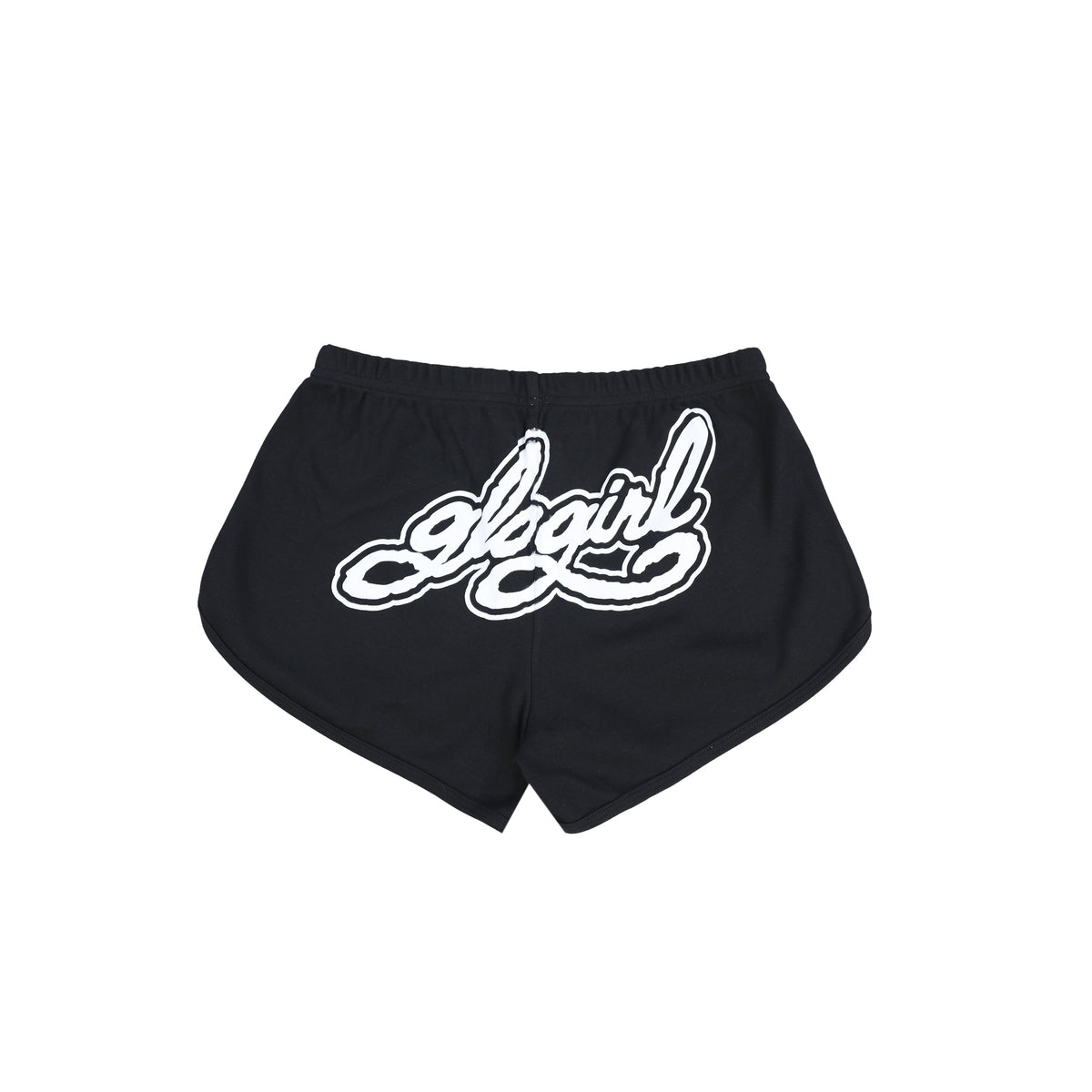 Glo Girl Flag Shorts (Black)