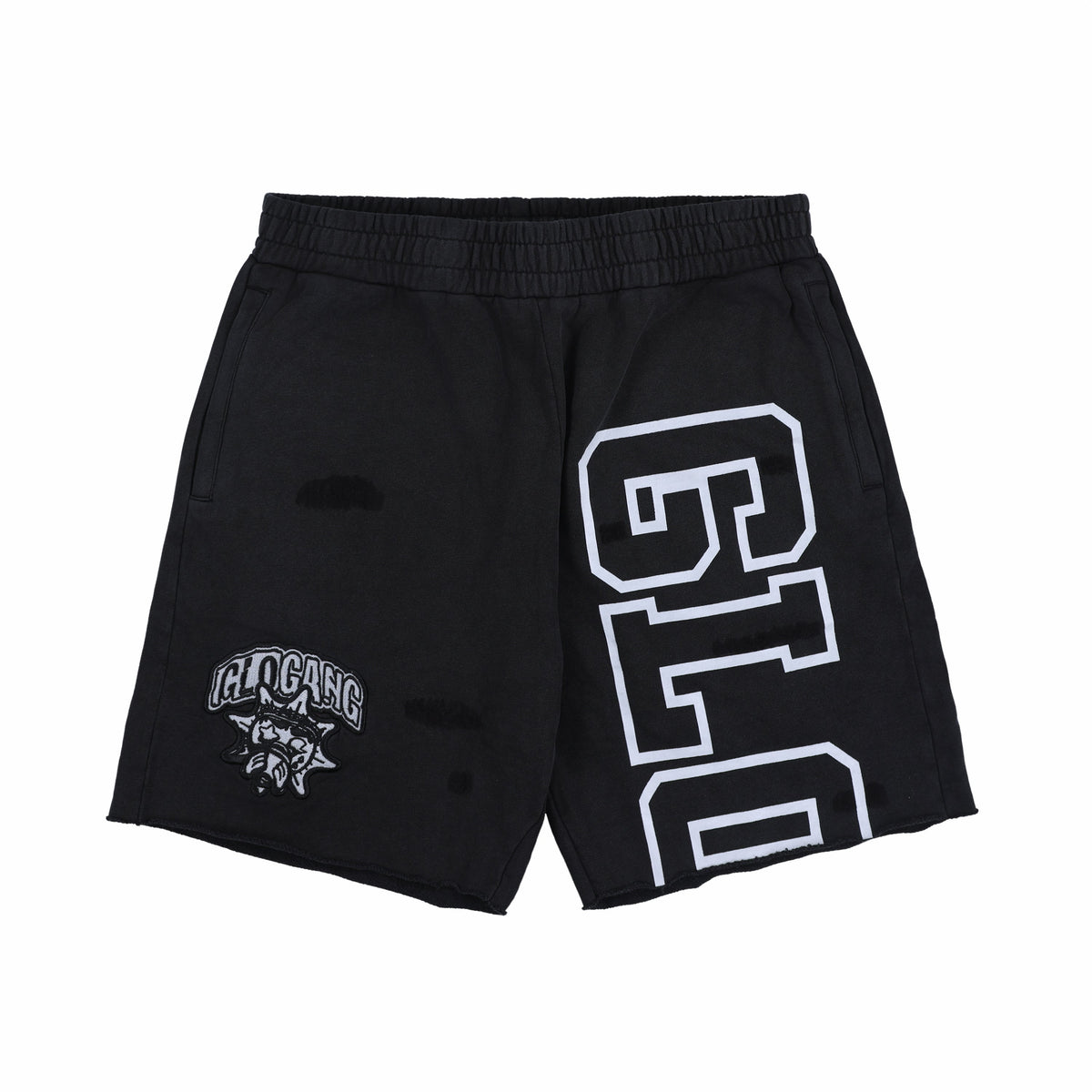 Glo Athletics Cotton Shorts (Black)