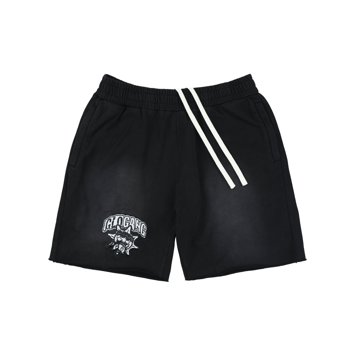 Glo Logo Sweat Shorts (Black)