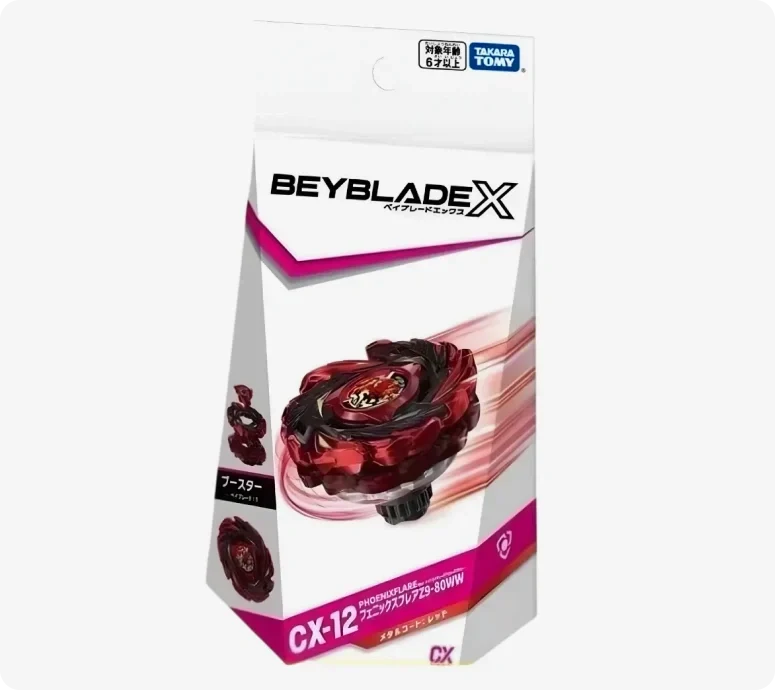 Takara Tomy Beyblade CX-12 Phoenix Flare Z9-80WW