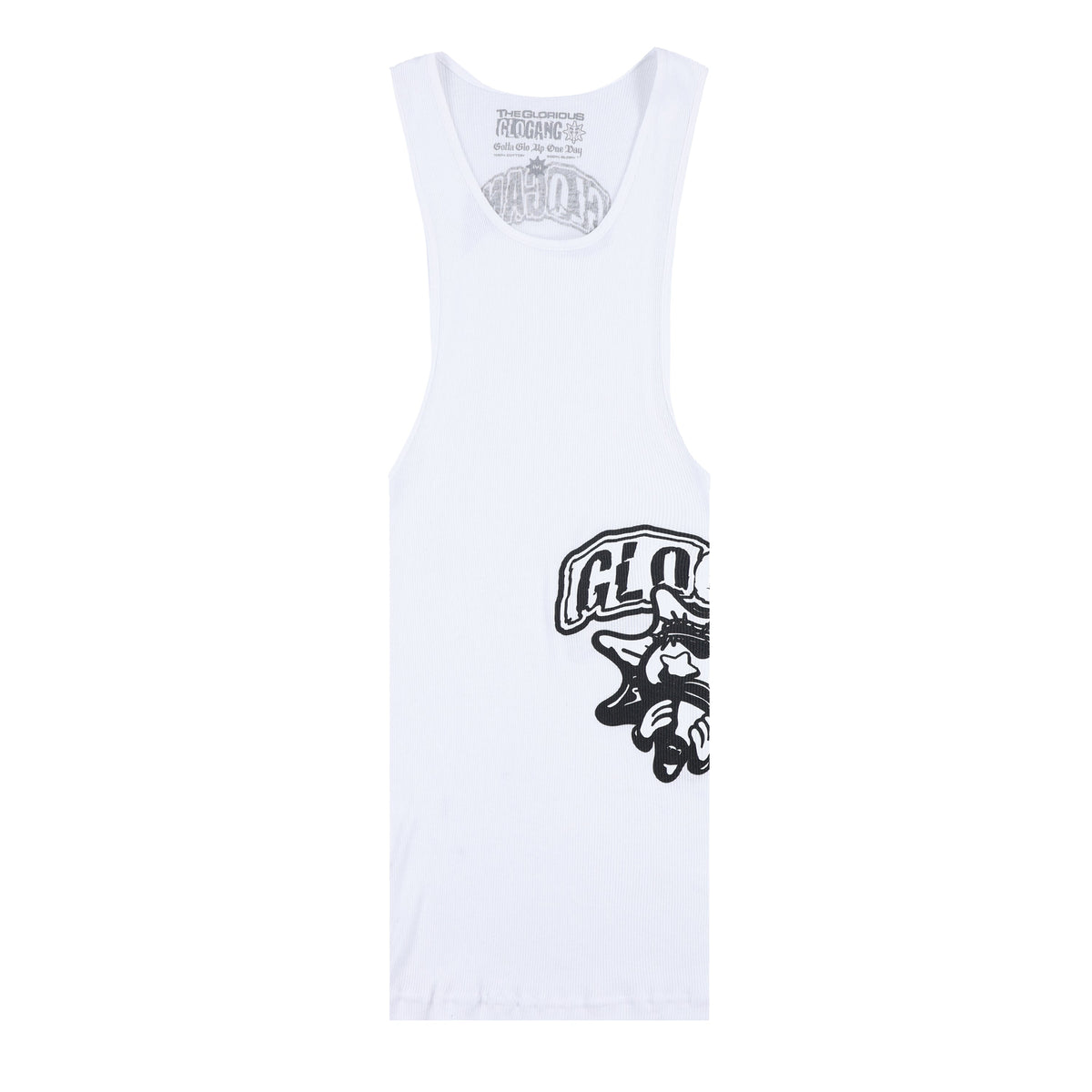Glo Logo Sum 26 Tank Top (White)