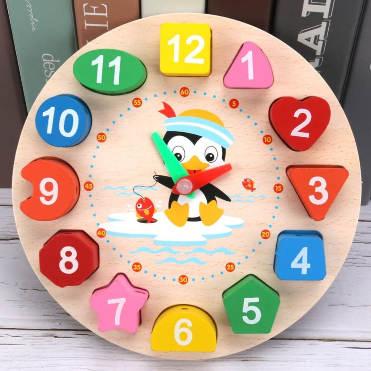 Montessori Penguin Clock