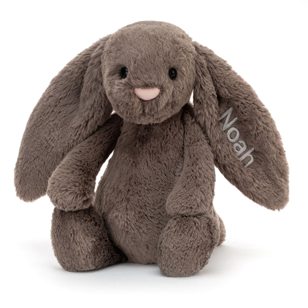 Personalised Bashful Truffle Bunny Medium