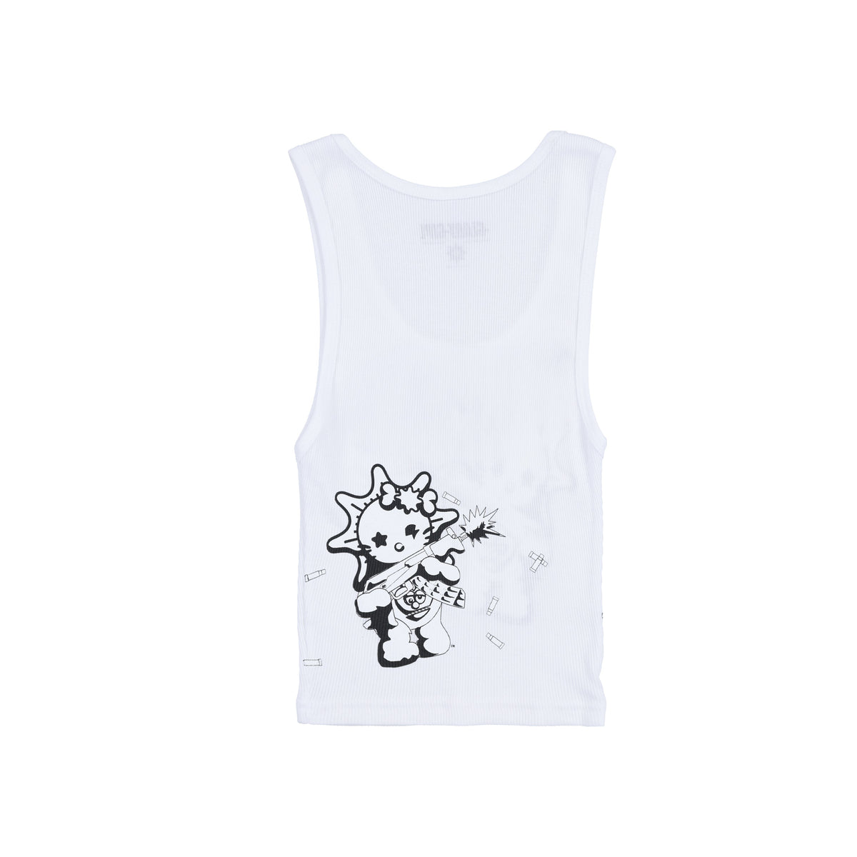 Say Hello 2 My Dracglo Tank Top (White)