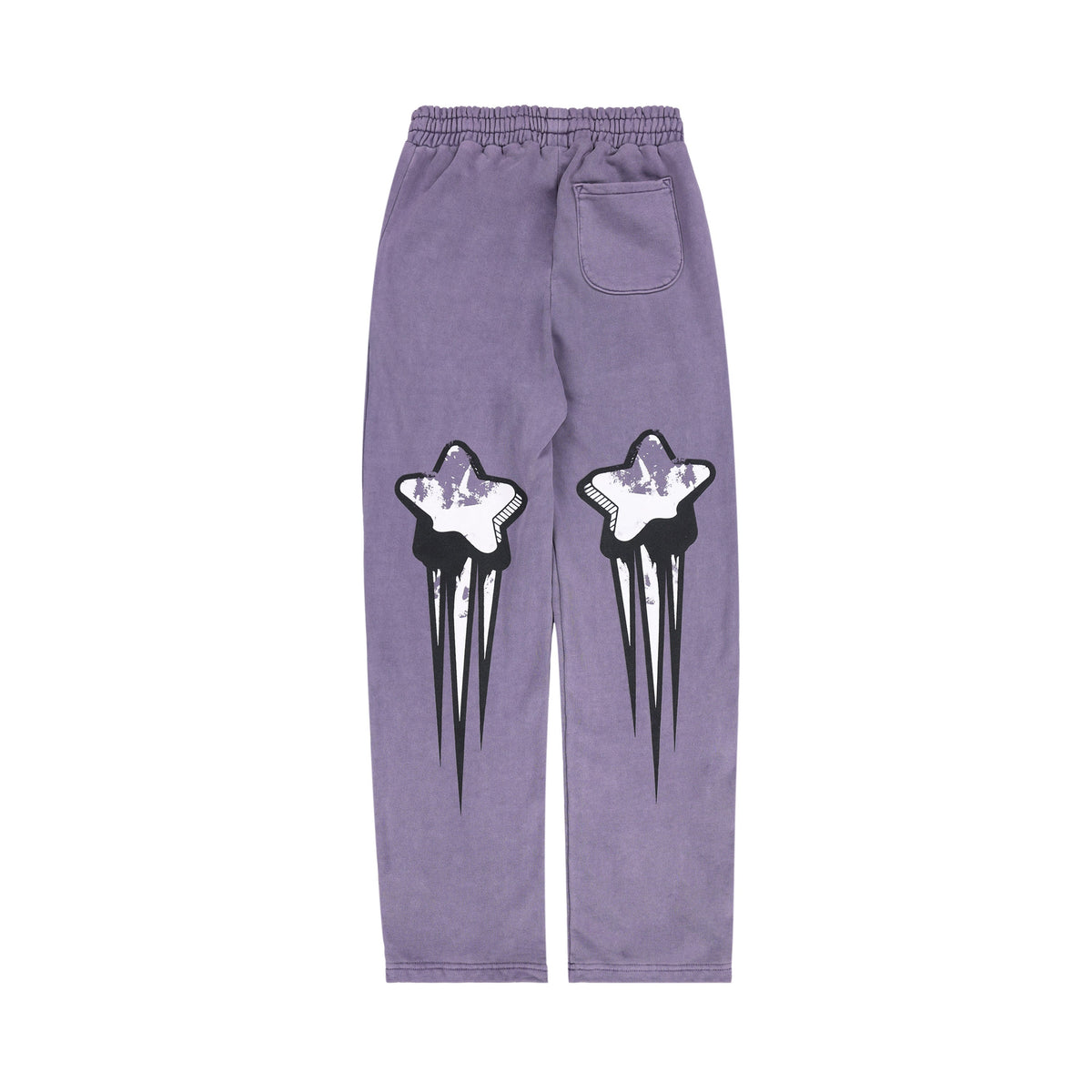 Sun Child Flag Straight Leg Sweatpant (Purple)