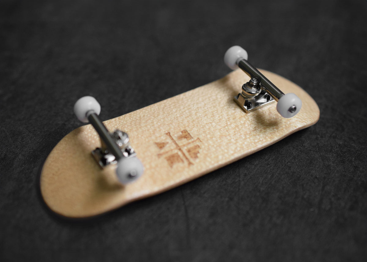 34mm Prolific Gen2 Fingerboard Complete - "Silver Heels" Colorway - Gen2 Prodigy Trucks + Pro Duro Bubble Bushings