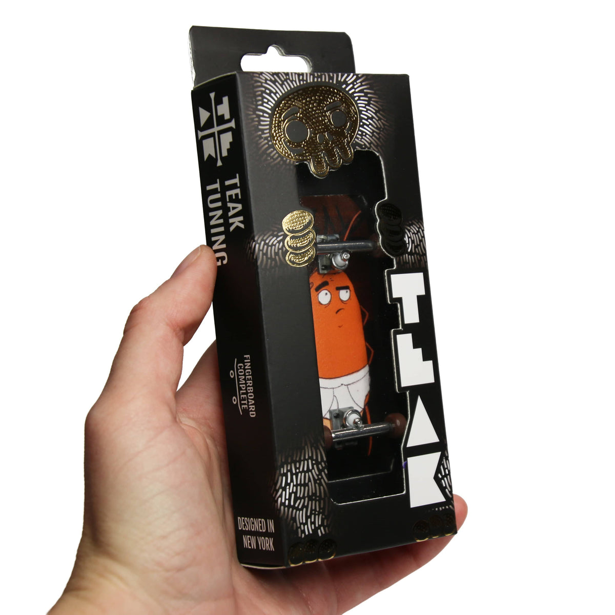32mm Prolific Gen2 Fingerboard Complete - "Tighty" Graphic - Gen2 Prodigy Trucks + Pro Duro Bubble Bushings