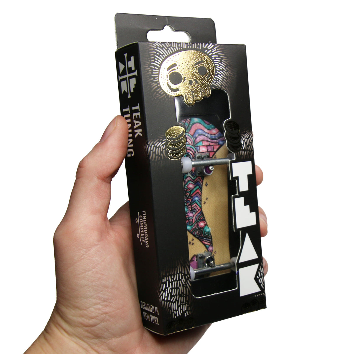 34mm Prolific Gen2 Fingerboard Complete - "Spellbound" Graphic - Gen2 Prodigy Trucks + Pro Duro Bubble Bushings