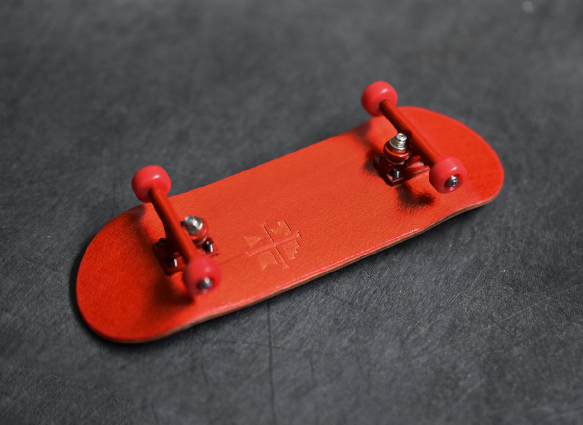 32mm Prolific Gen2 Fingerboard Complete - "Red Rover" Colorway - Gen2 Prodigy Trucks + Pro Duro Bubble Bushings