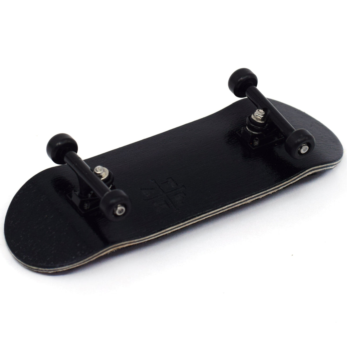 34mm Prolific Gen2 Fingerboard Complete - "All Blacks" Colorway - Gen2 Prodigy Trucks + Pro Duro Bubble Bushings