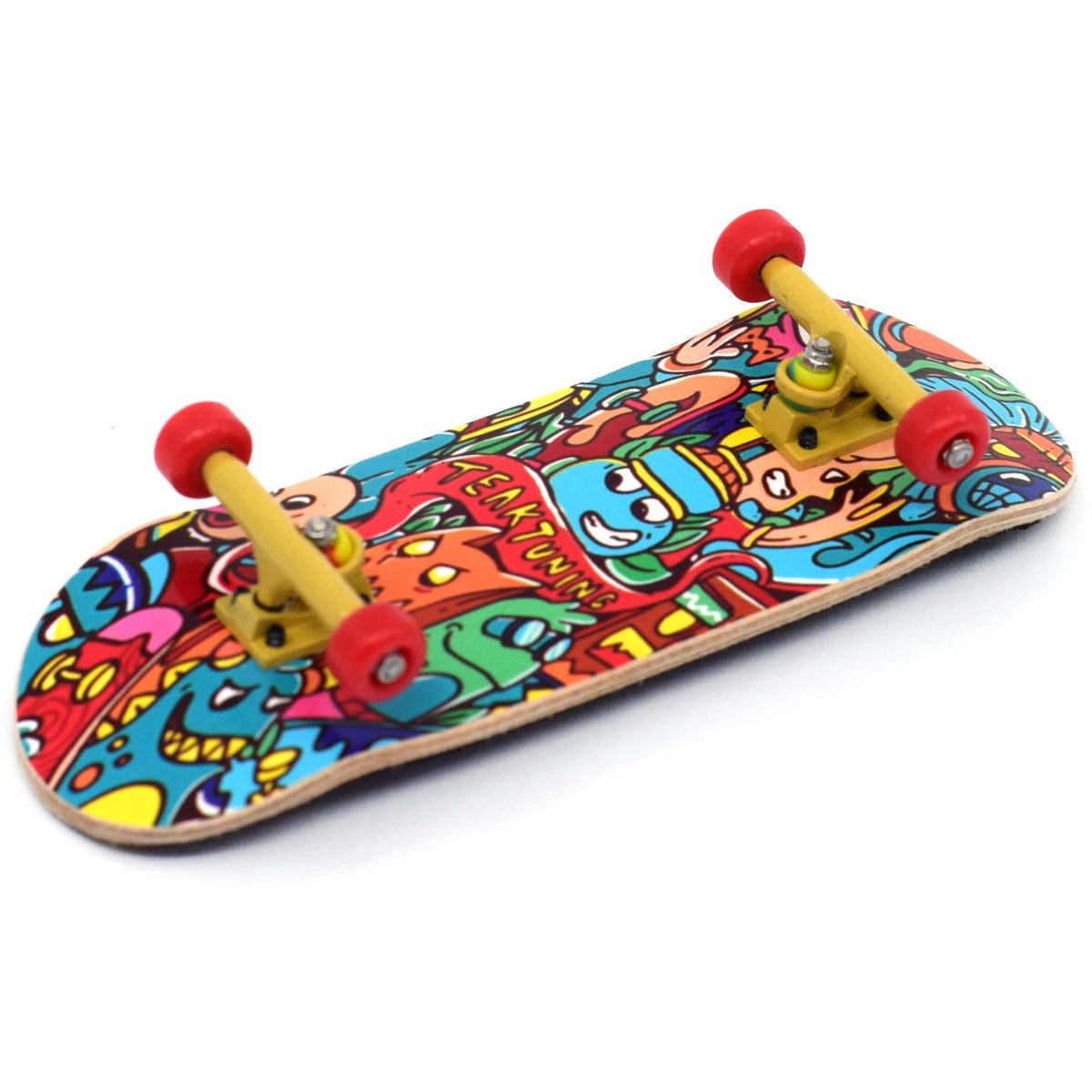 32mm Prolific Gen2 Fingerboard Complete - "Bubble Bushings & Monsters" Graphic - Gen2 Prodigy Trucks + Pro Duro Bubble Bushings