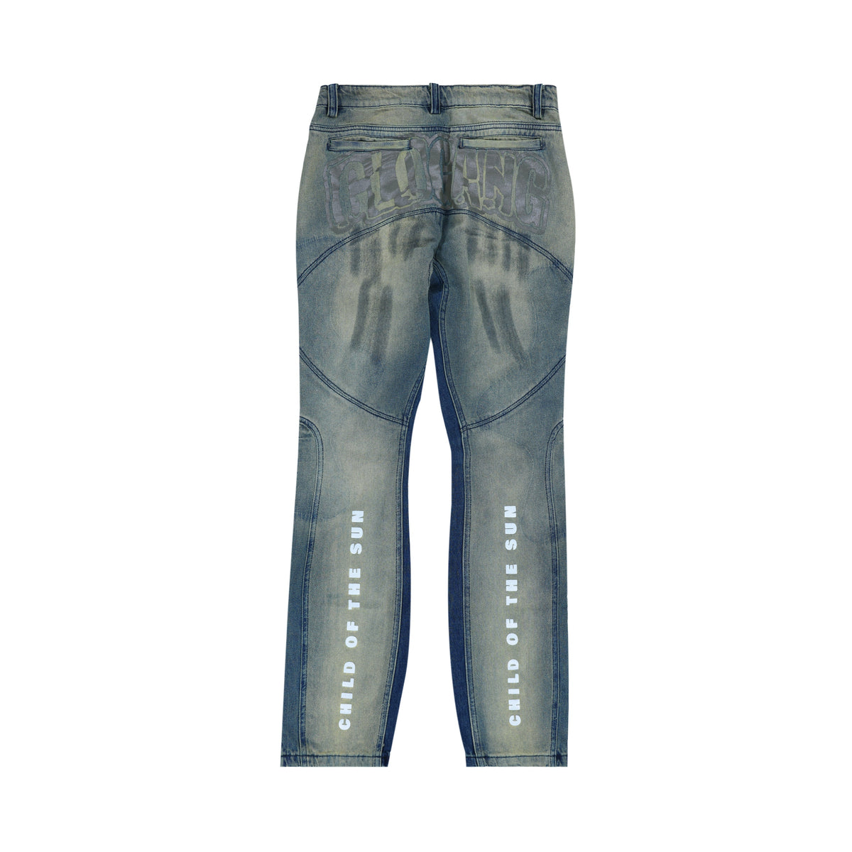 Glo Gang Child Of The Sun Pant (Indigo Denim)