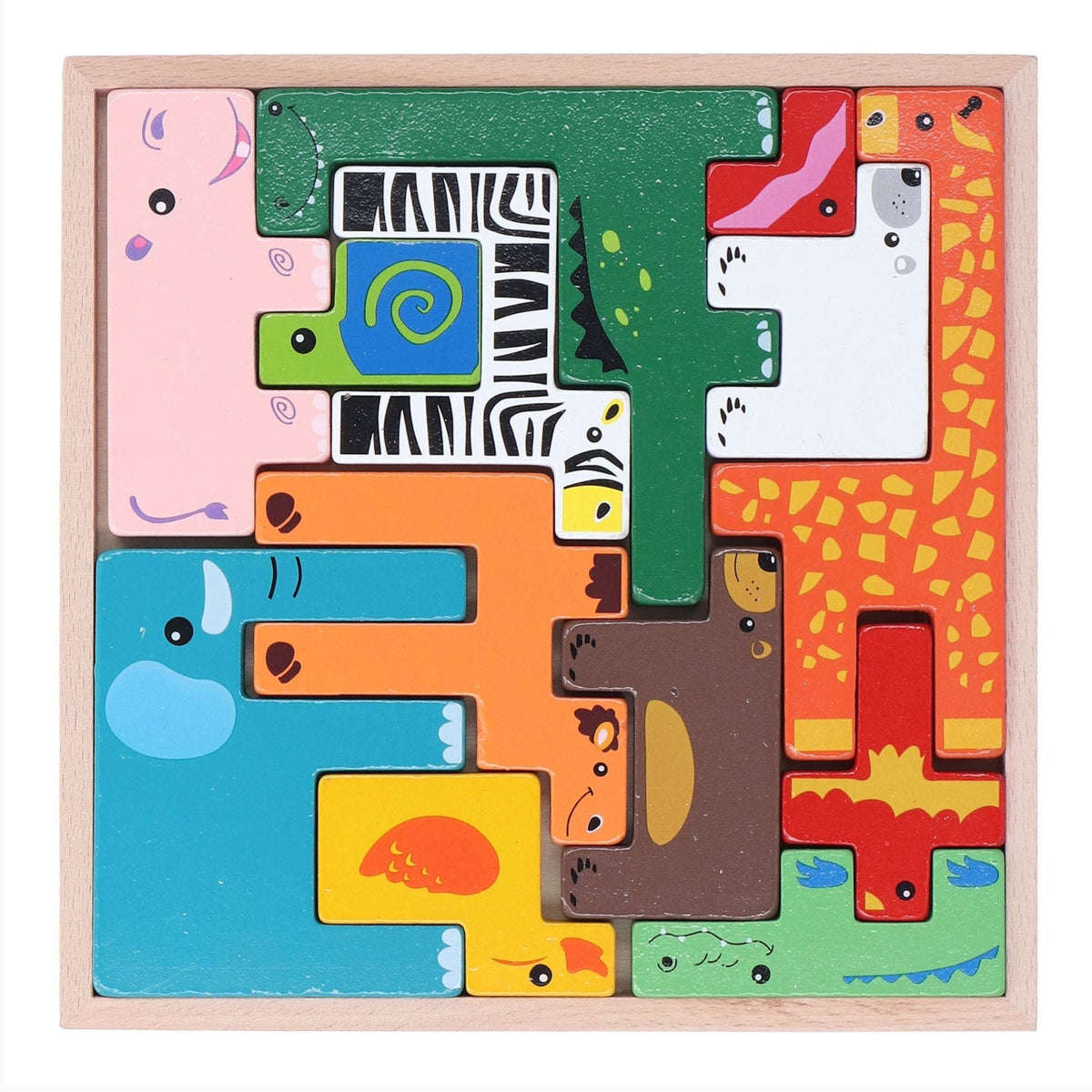 Montessori Animal Building Blocks