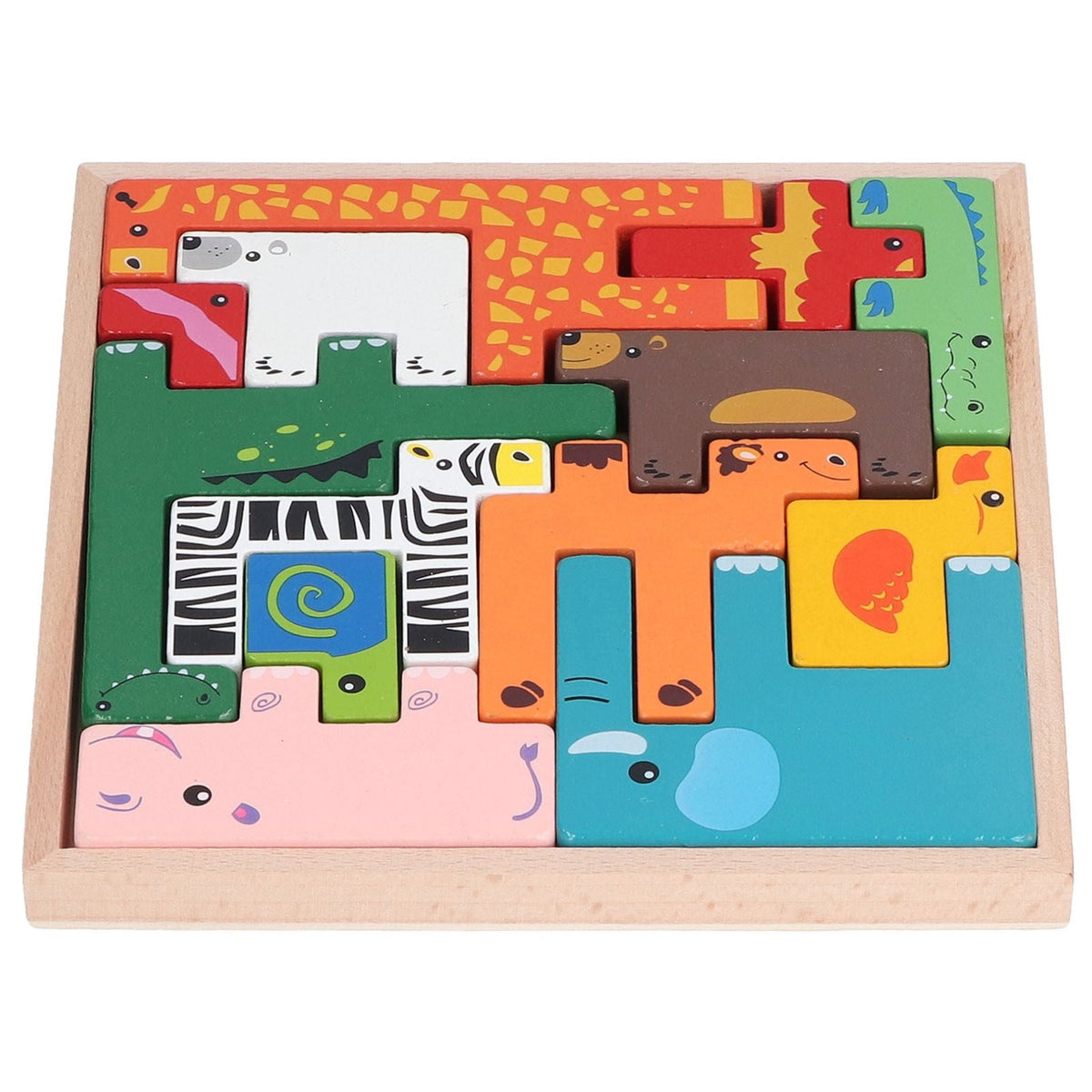 Montessori Animal Building Blocks