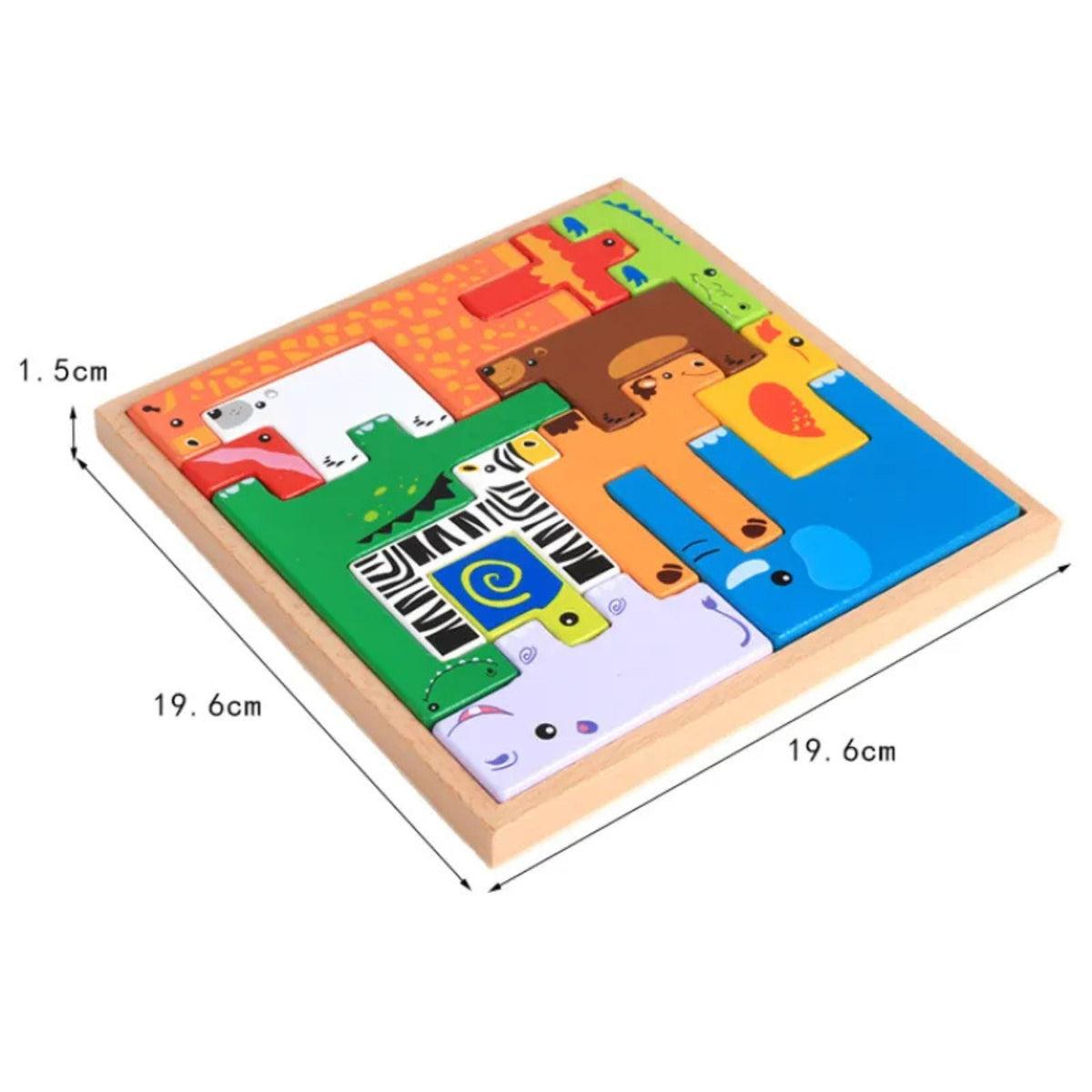 Montessori Animal Building Blocks