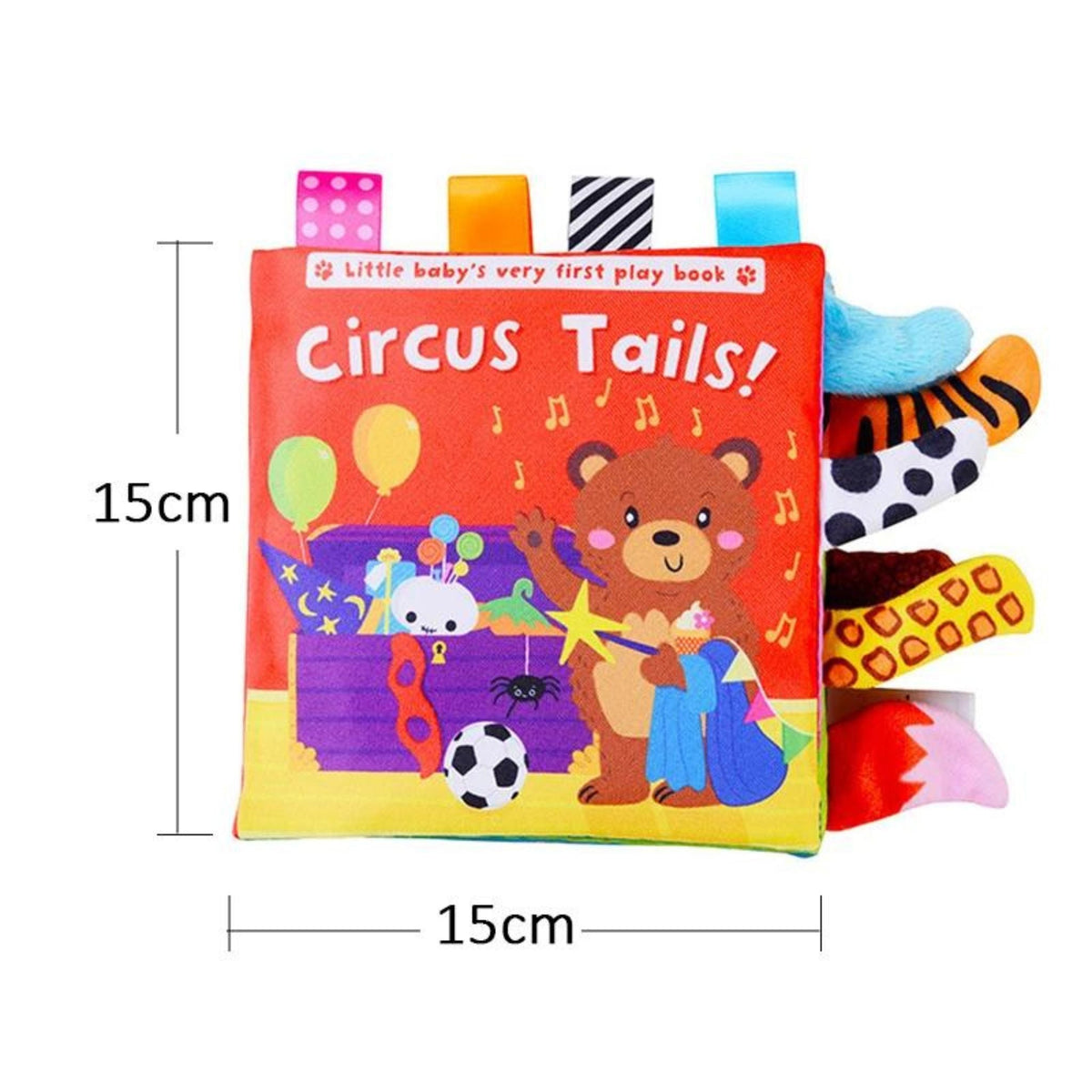 Montessori Animal Tails Soft Book