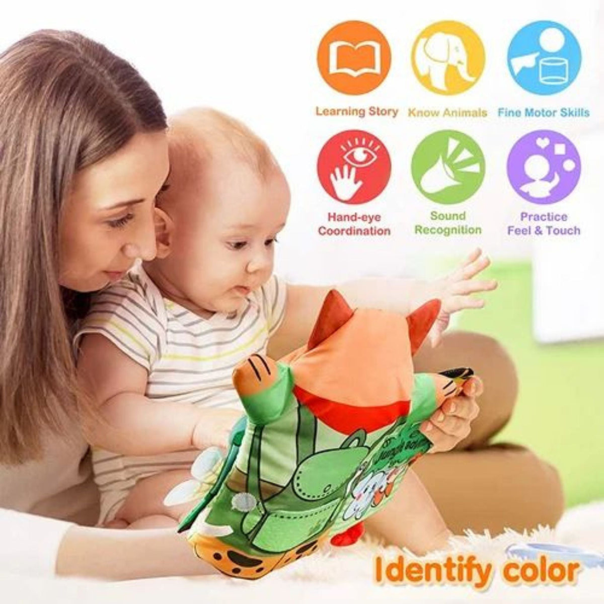 Montessori Baby Cloth Book
