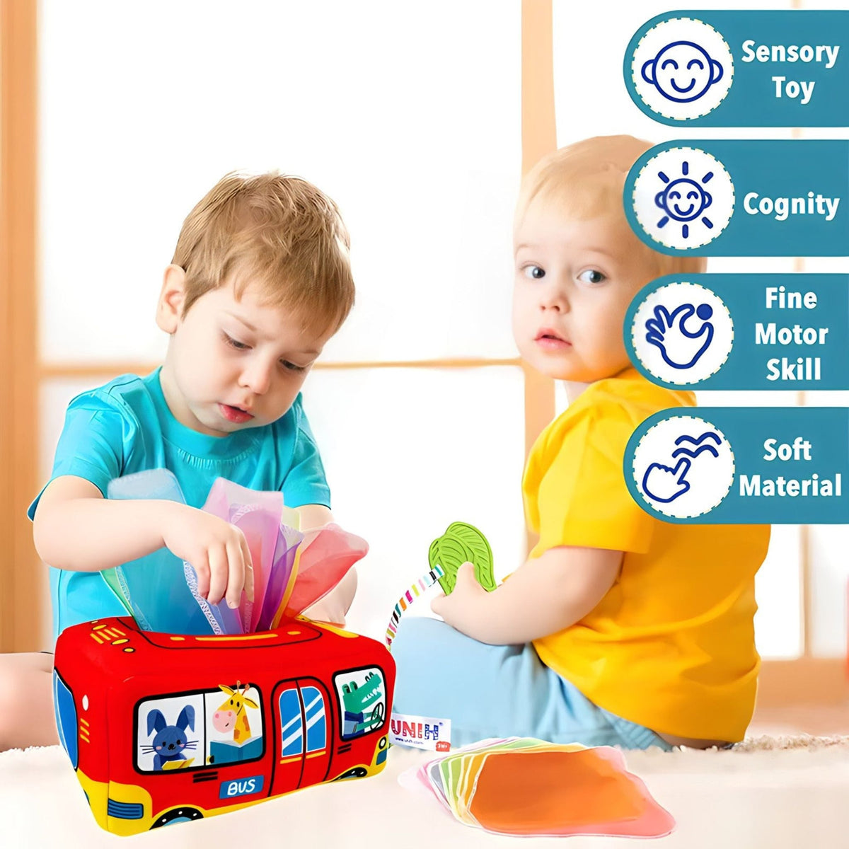 Montessori Baby Tissue Box