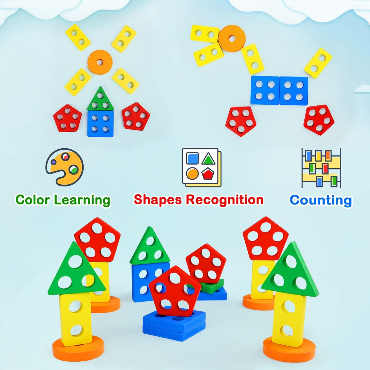 Montessori Building Blocks