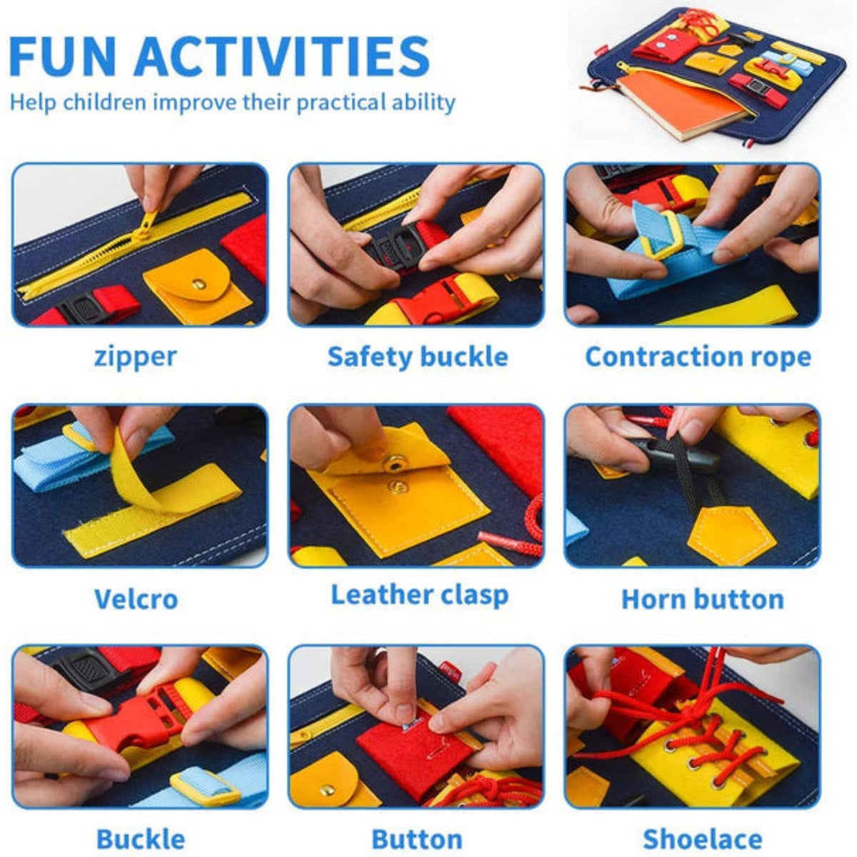 Montessori Busy Board