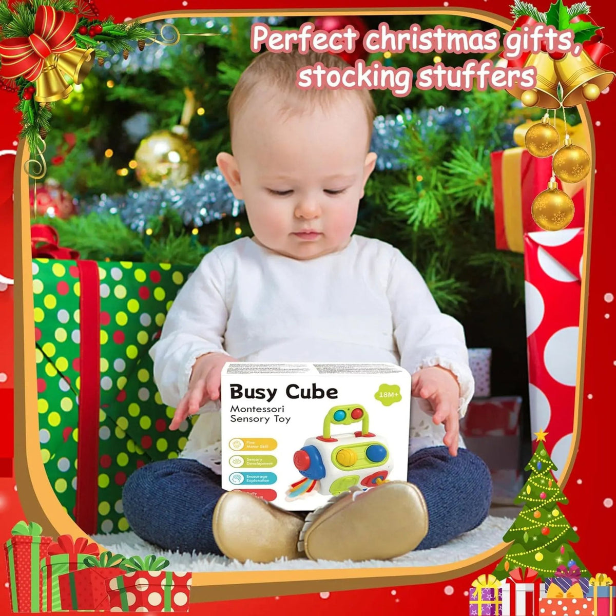 Montessori Busy Cube