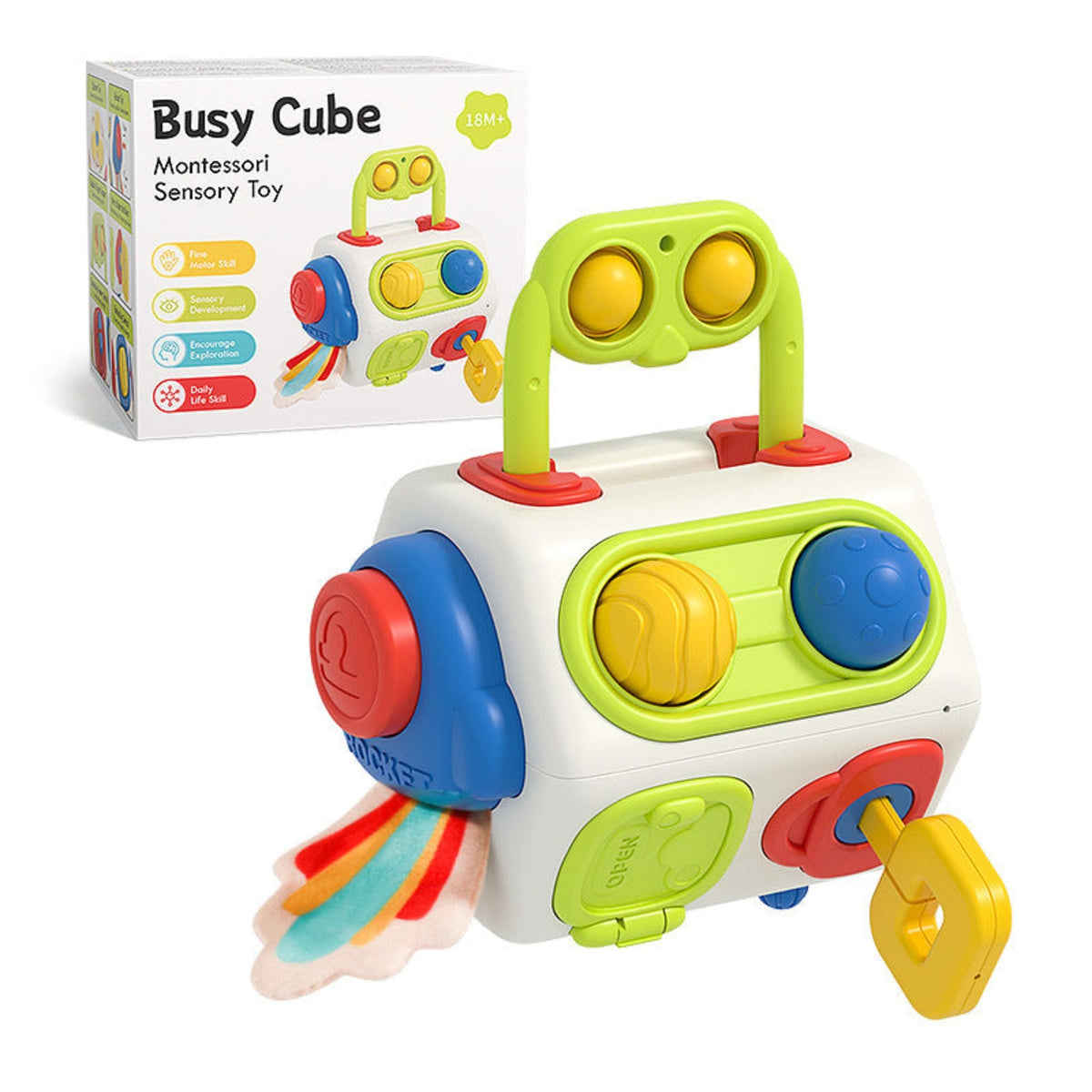 Montessori Busy Cube
