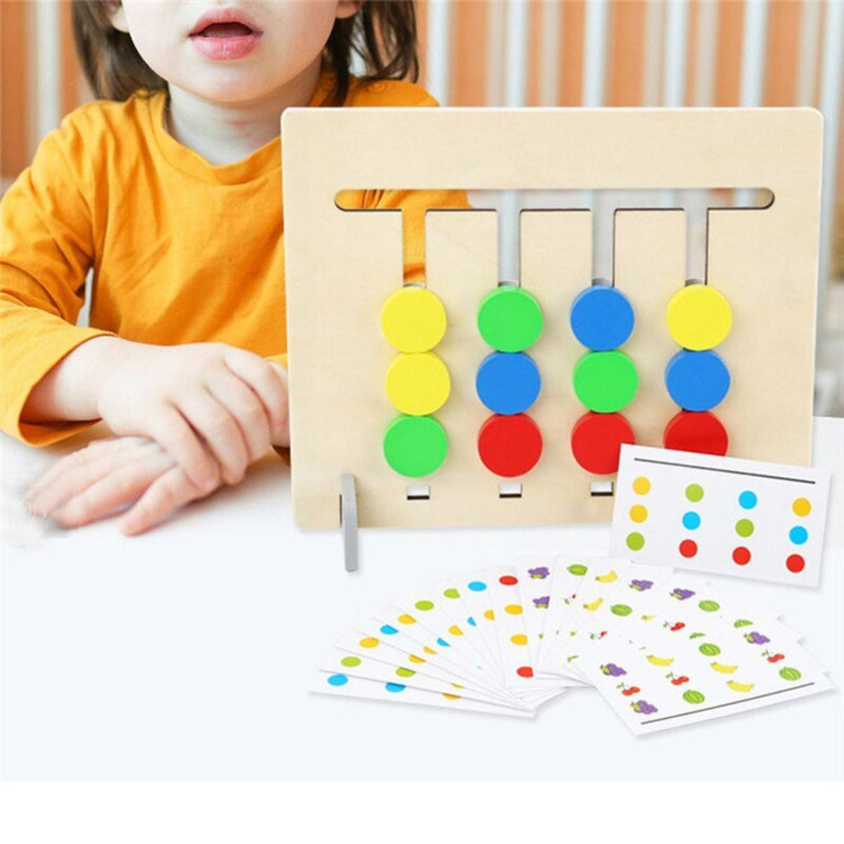 Montessori Double-Sided Matching Game