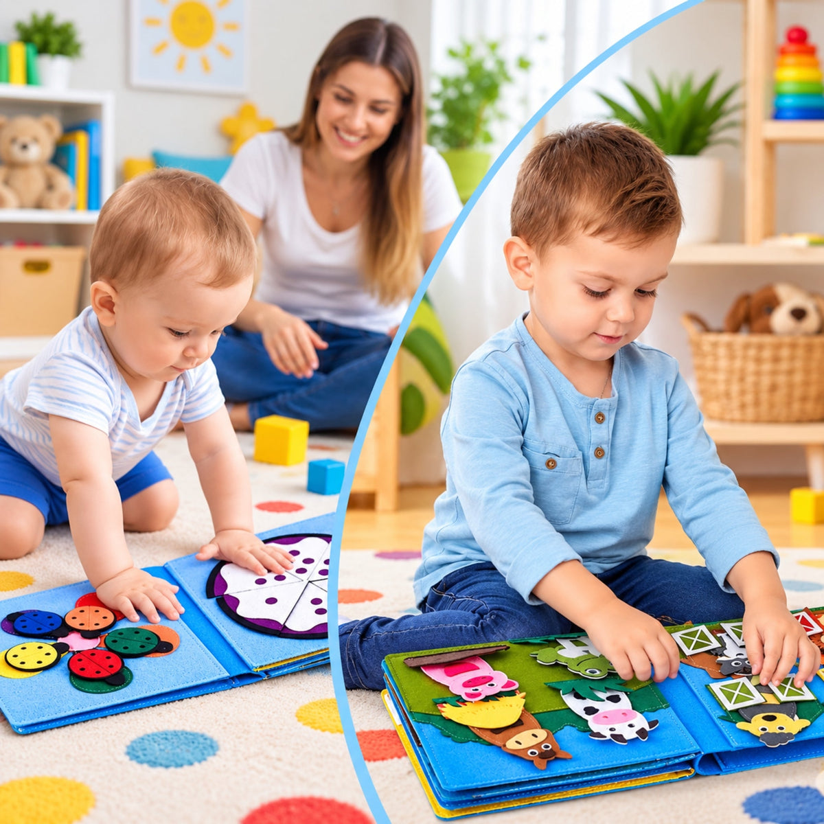 Montessori Farm Busy Book