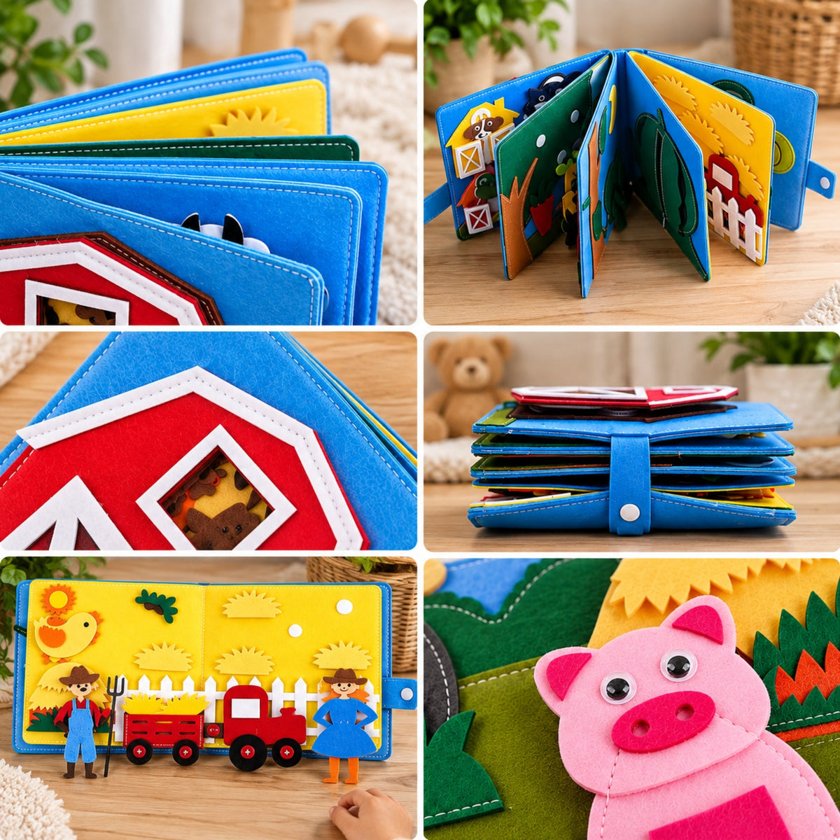 Montessori Farm Busy Book