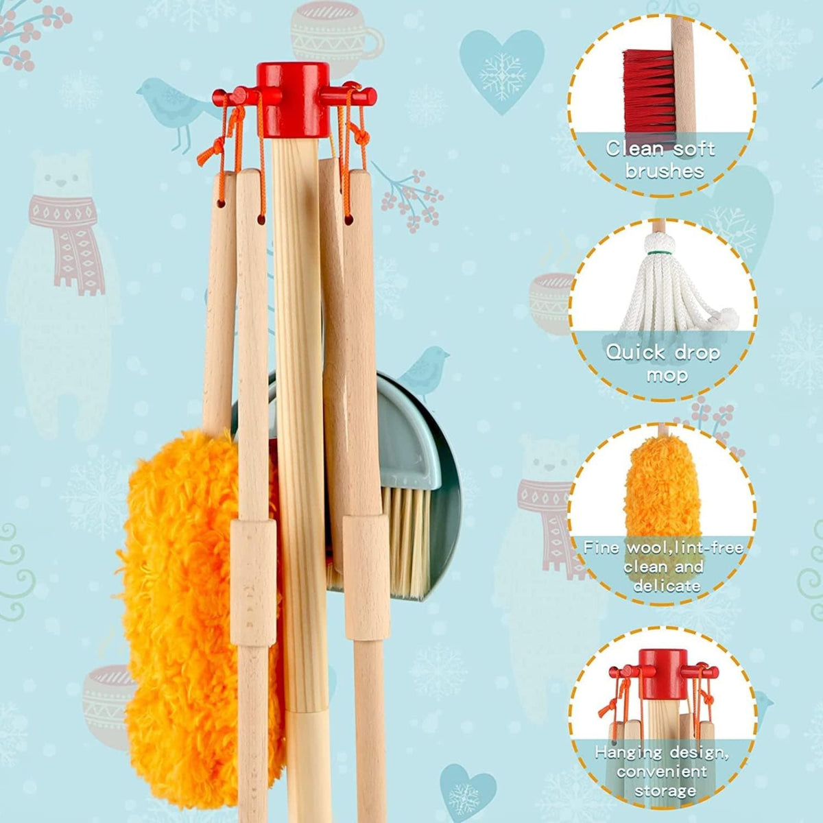 Montessori Kids Cleaning Set