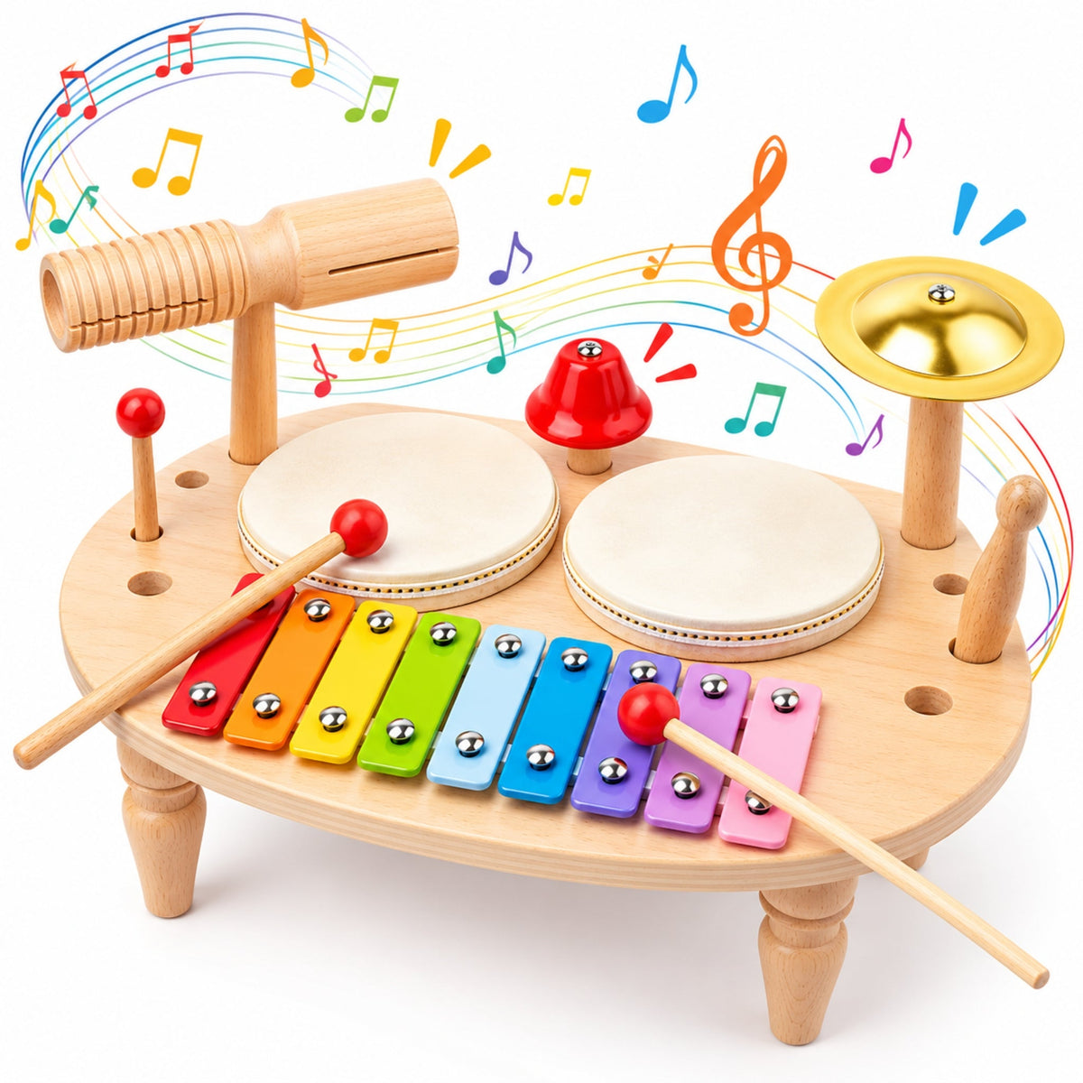 Montessori Musical Drum Kit