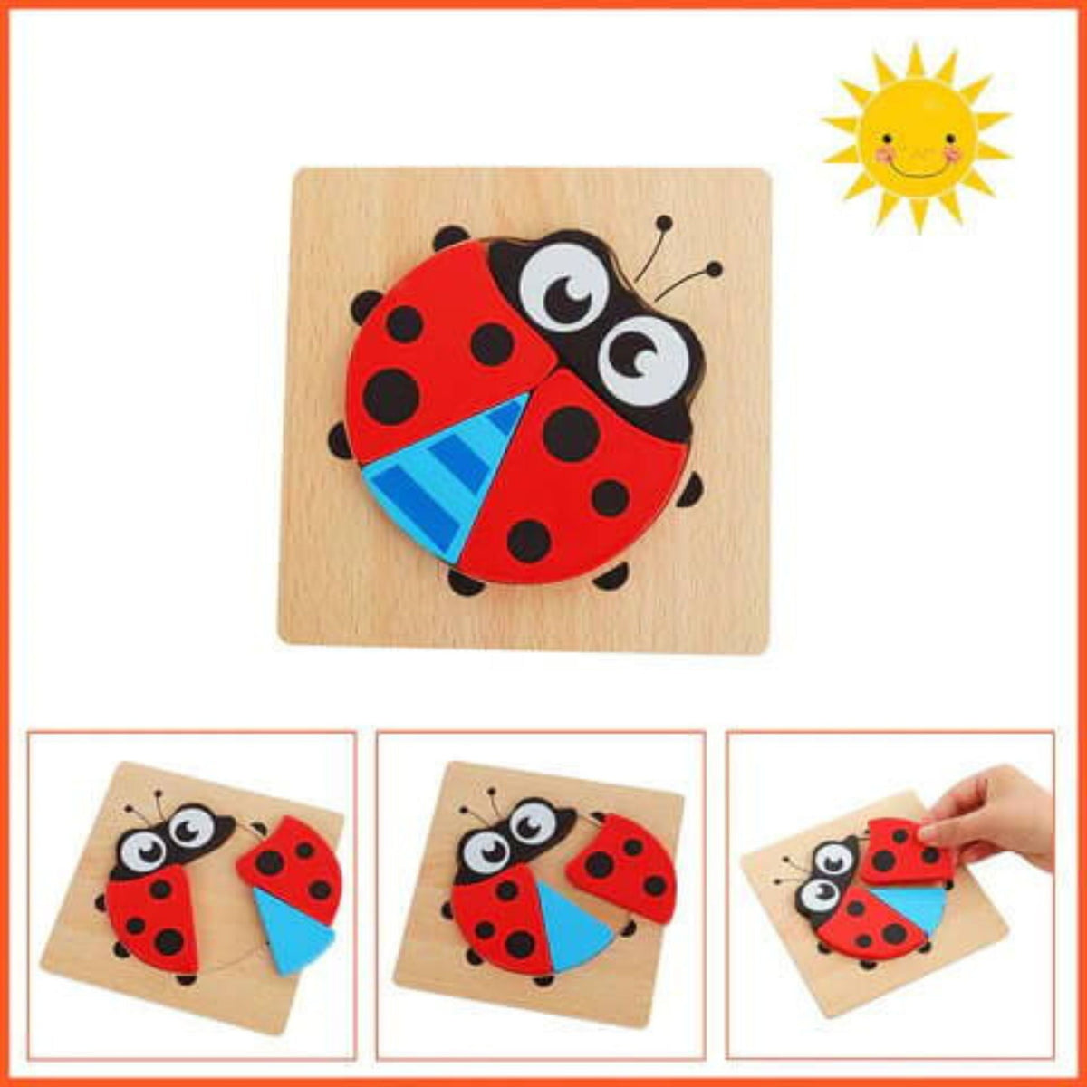 Montessori Puzzle Blocks