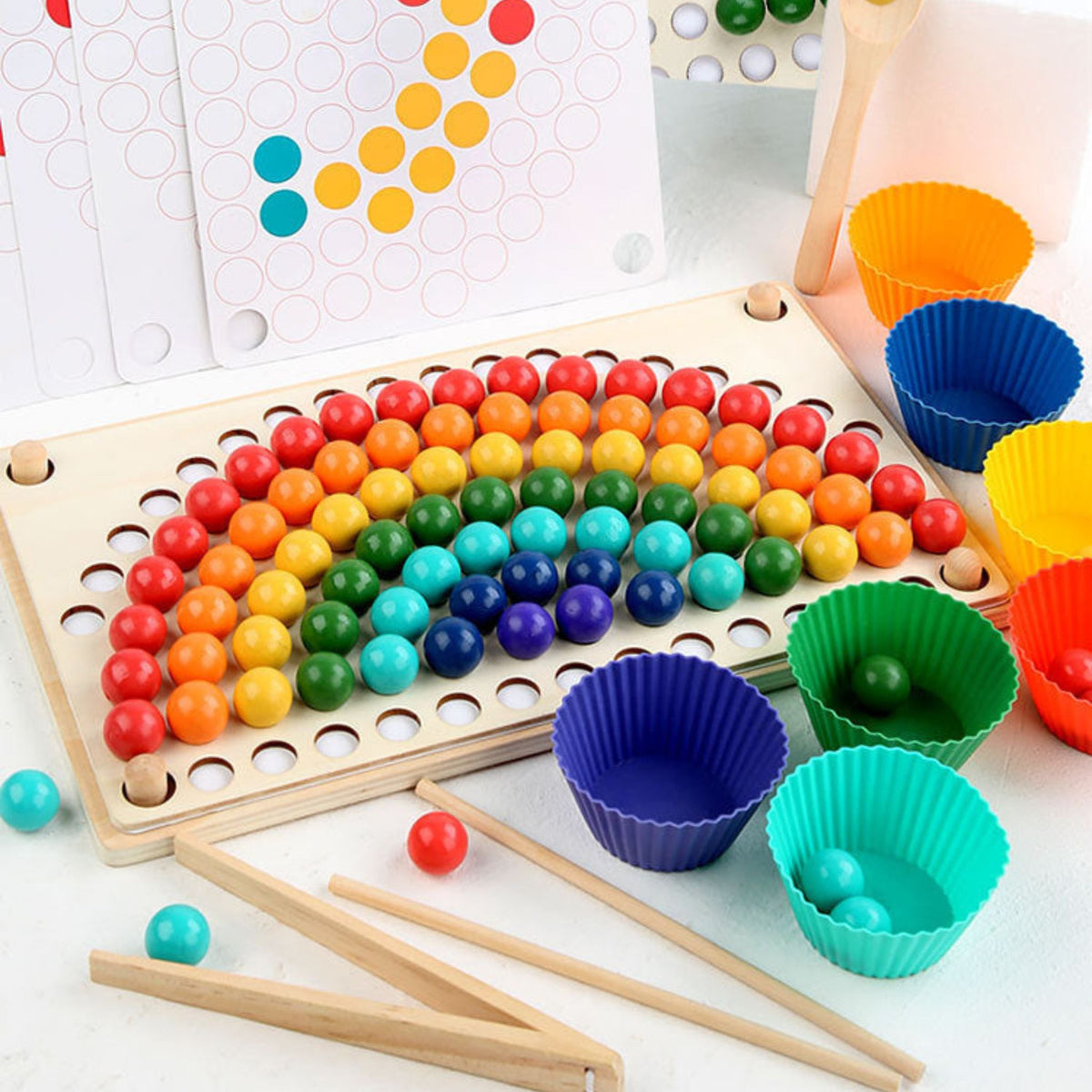 Montessori Rainbow Beads