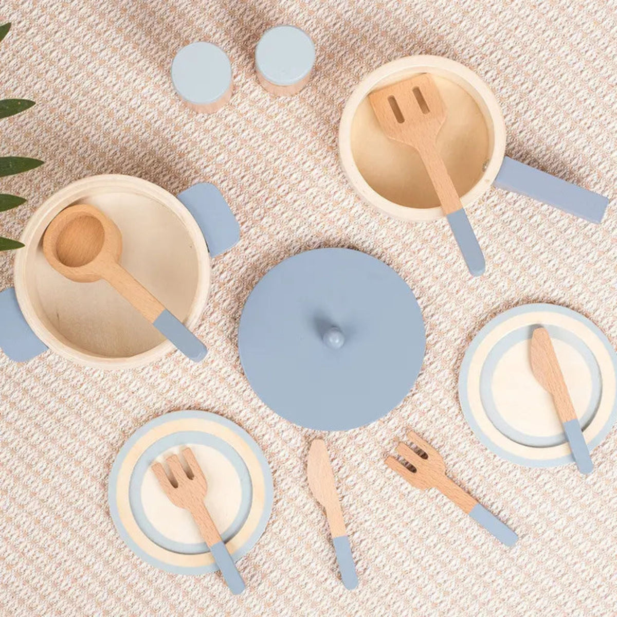 Montessori Wooden Kitchen Toy Set