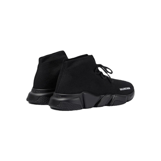 BALENCIAGA SPEED LACE UP SNEAKERS ALL BLACK
