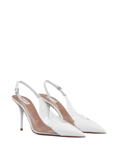 Alaïa Le Coeur slingback pumps