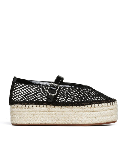 Alaïa Net Platform Espadrilles