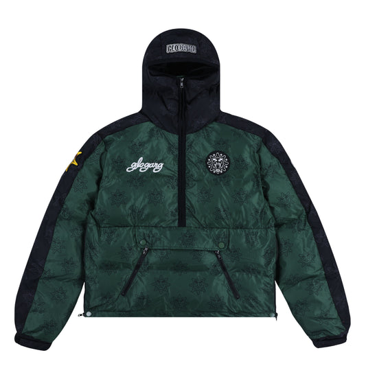 Glo Arctic Half Zip Puffer Jacket (Forrest)