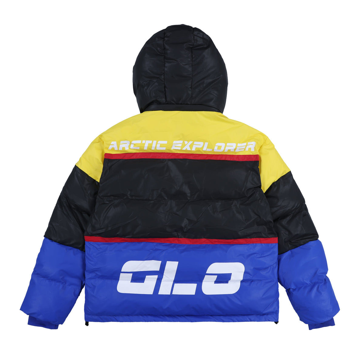 Glo Arctic Explorer Puffer Jacket (Blue/Yellow)
