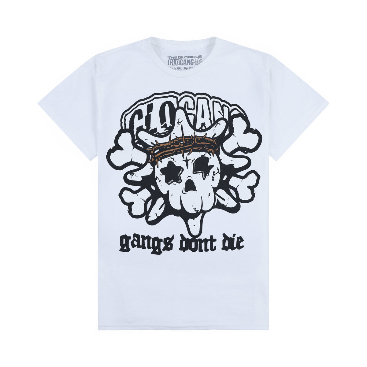 Gangs Don't Die Tee (White)