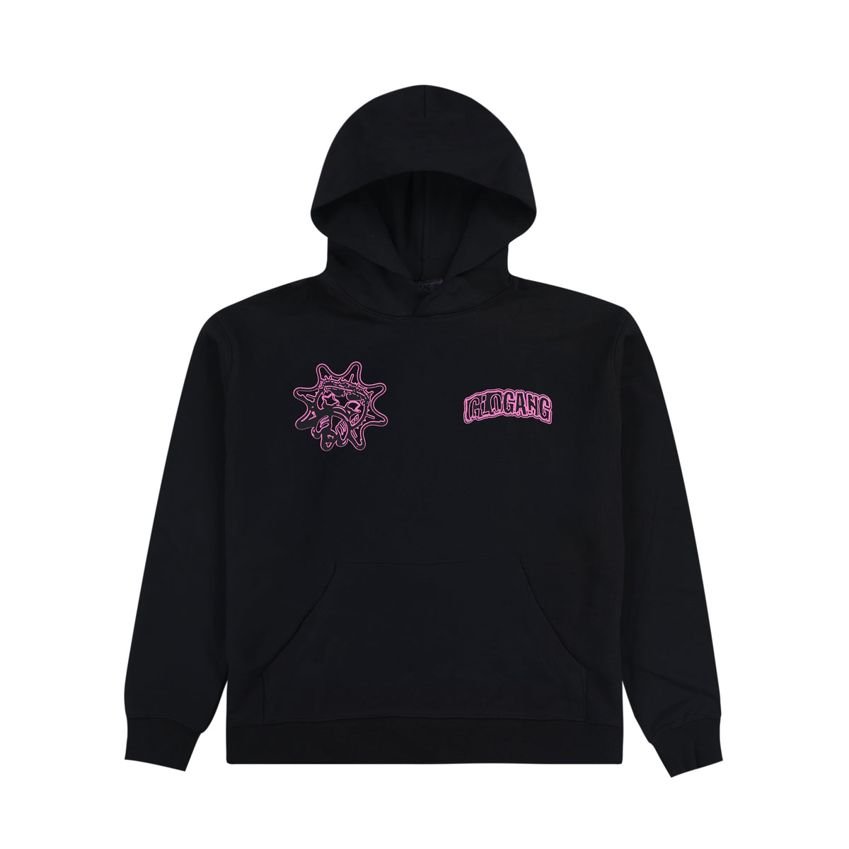 Glo Gang Baby Camo Hoodie (Black)