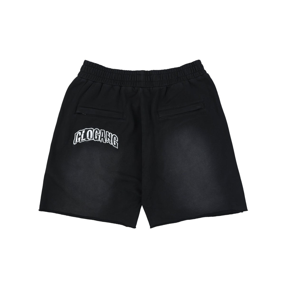Glo Logo Sweat Shorts (Black)