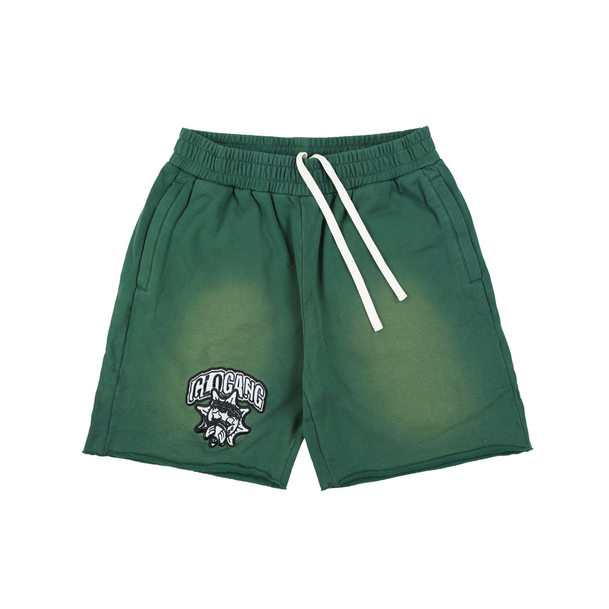 Glo Logo Sweat Shorts (Olive)