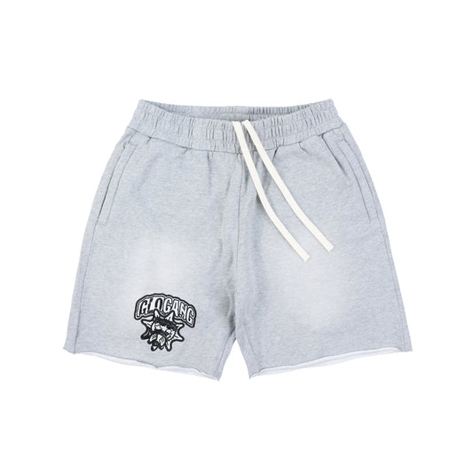 Glo Logo Sweat Shorts (Grey)