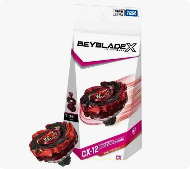 Takara Tomy Beyblade CX-12 Phoenix Flare Z9-80WW