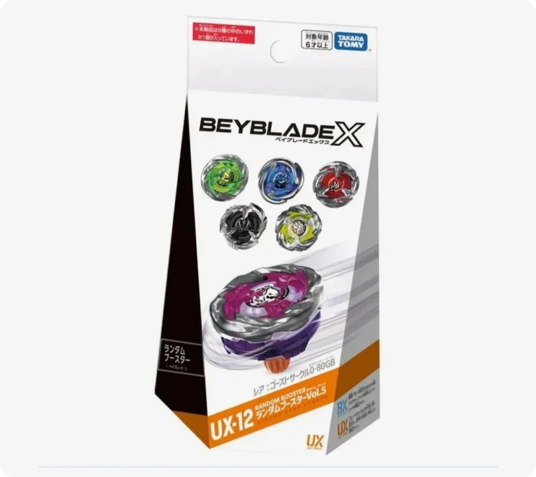 Takara Tomy Beyblade X UX-12 Full Set Ghost Circle 0-80GB